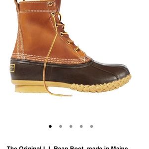 Original LLBean boot 8” size 6 like new